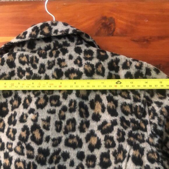 NEW Cupcakes and Cashmere Cheetah Print Moto Jacket Size XS Mob Wife NWT - Picture 16 of 16